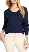 NIC+ZOE Set In V-Neck Sweater