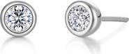 Lafonn Minimal Embrace Simulated Diamond Stud Earrings
