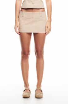 LIONESS Leo Low Rise Miniskirt