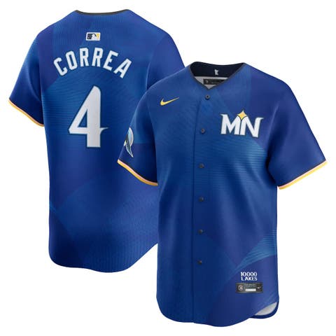 Men's Nike Carlos Correa Royal Minnesota Twins City Connect  Limited Player Jersey