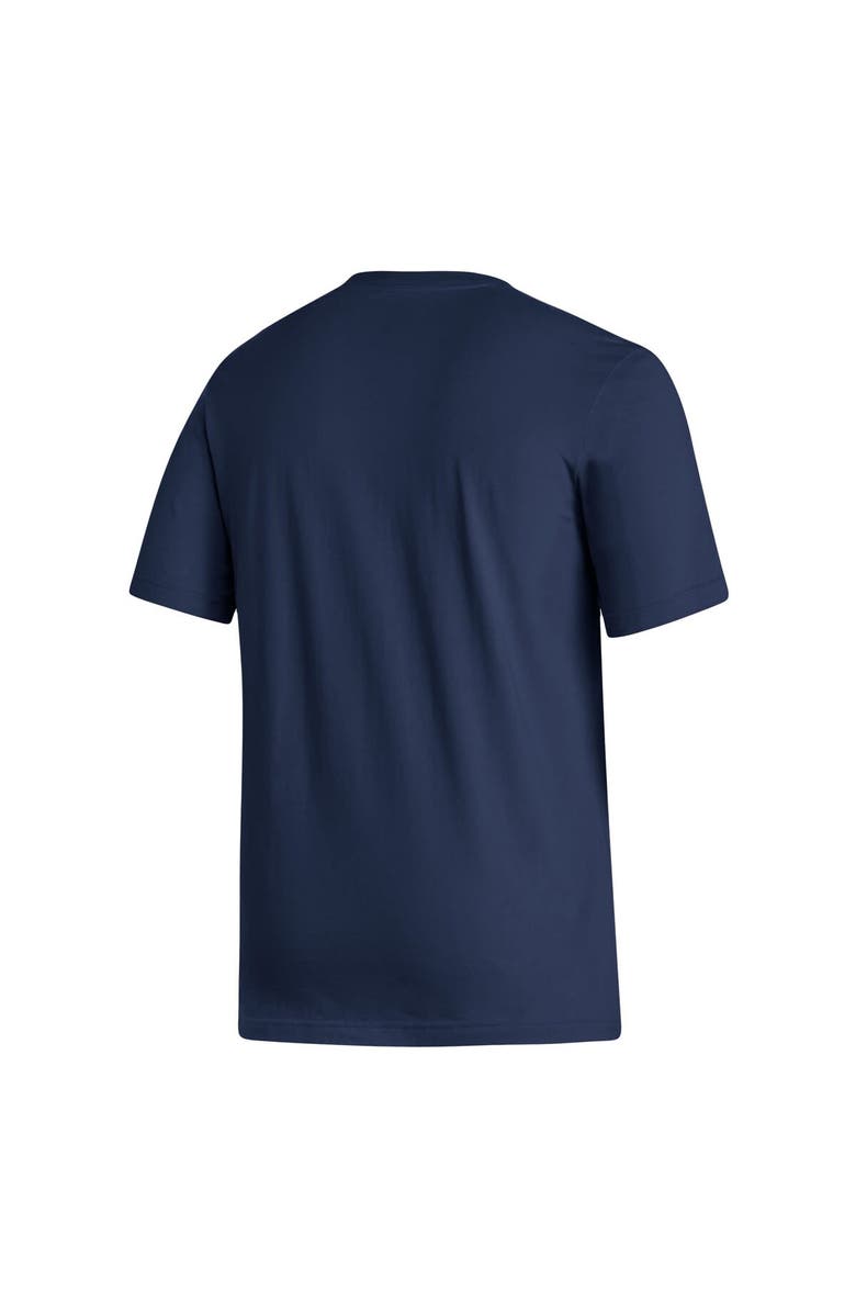 adidas Men's adidas Navy Manchester United Crest T-Shirt, Alternate, color, 