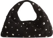 Madewell Studded Suede Handheld Pouch