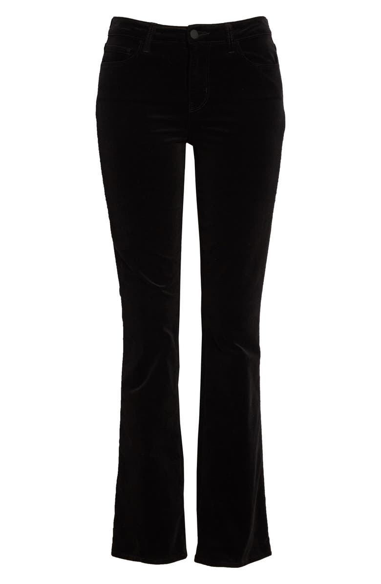 L'AGENCE Oriana High Waist Straight Leg Velveteen Jeans, Alternate, color,