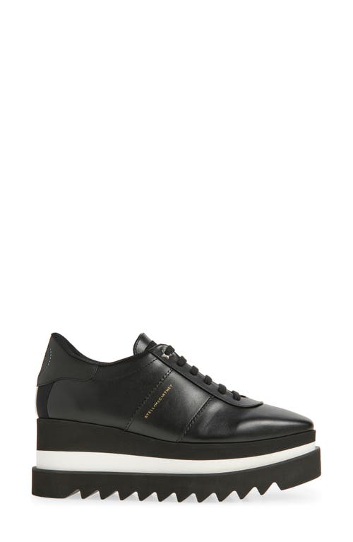 Stella Mccartney Sneakelyse Platform Sneaker In Black