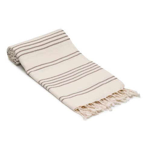 Heritage Stripe Turkish Cotton Bath Towel