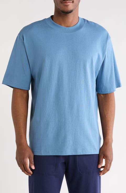 Oversize Cotton Blend T-Shirt