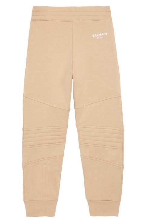 Kids' Logo Moto Detail Cotton Joggers (Little Kid & Big Kid)