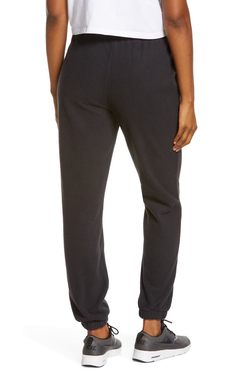 Zella Cozy Up Polar Fleece Sweatpants, Alternate, color,