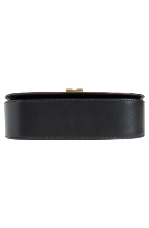 Demellier Vancouver Leather Crossbody Bag In Black