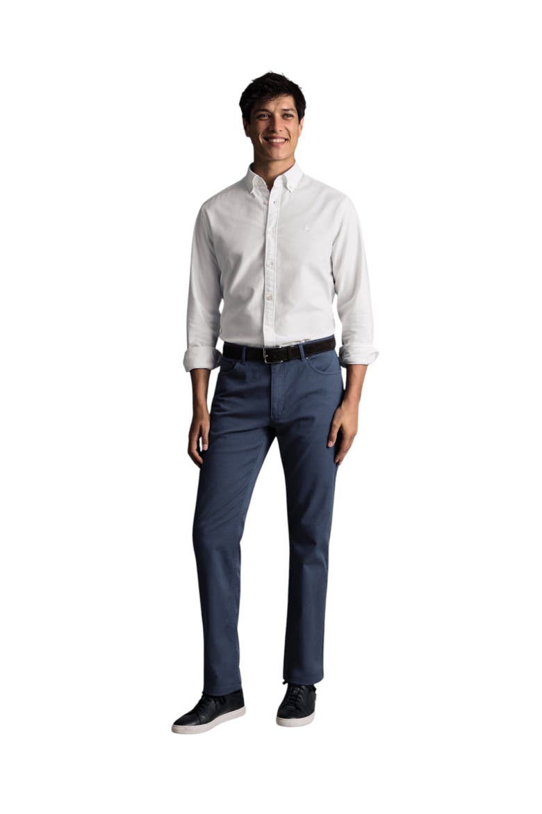 Slim Fit 5 Pocket Jeans, Alternate, color, Petrol Blue