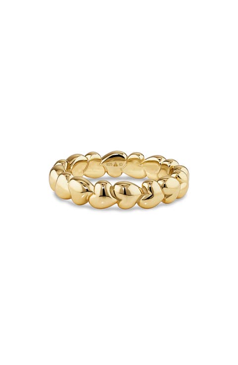Sweet Heart Eternity Band Ring