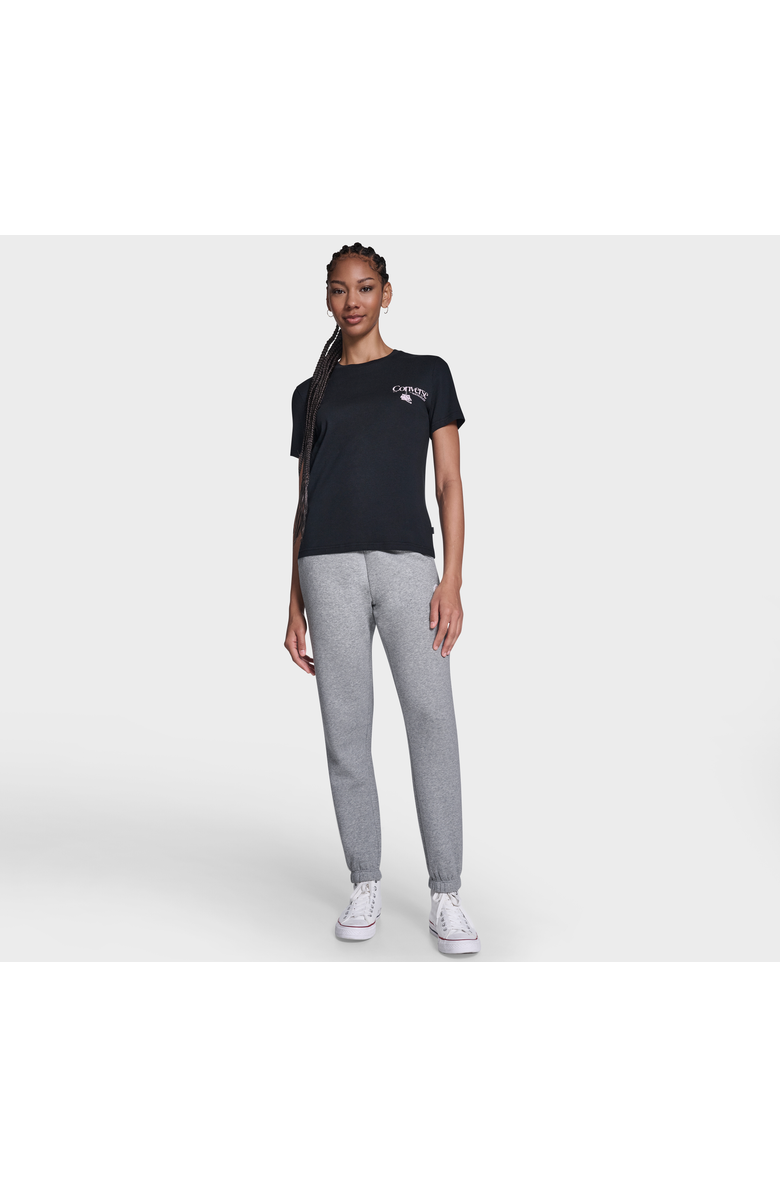 Converse Women's Hanging Shoes T-Shirt, Alternate, color, Converse Black