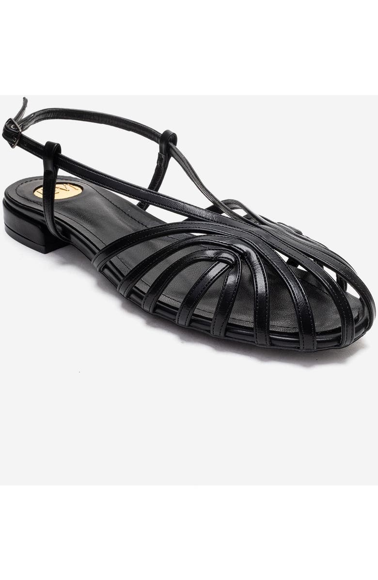 Prologue Shoes Liss Strap Sandal, Alternate, color, Black