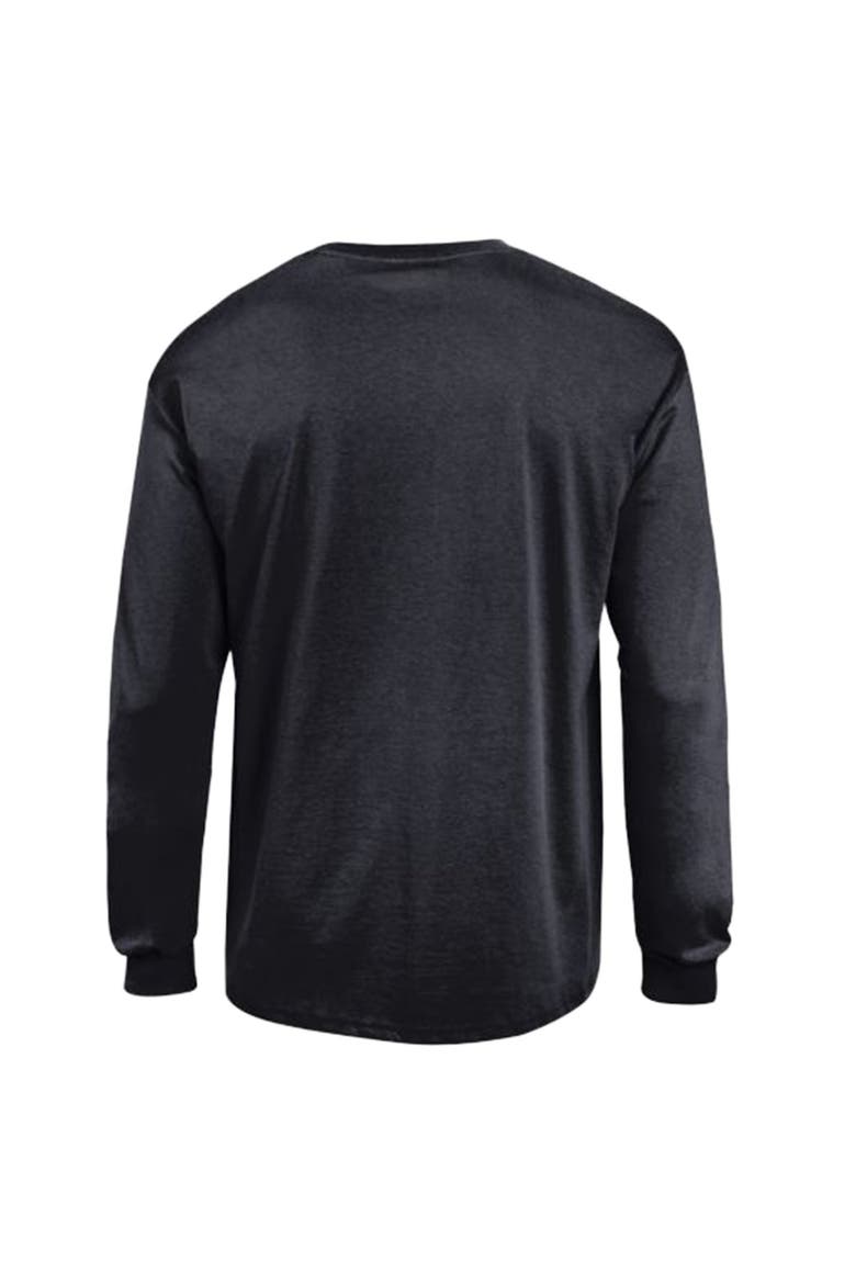 Men's Champion  Black San Francisco 49ers Seal Long Sleeve T-Shirt, Alternate, color, Black