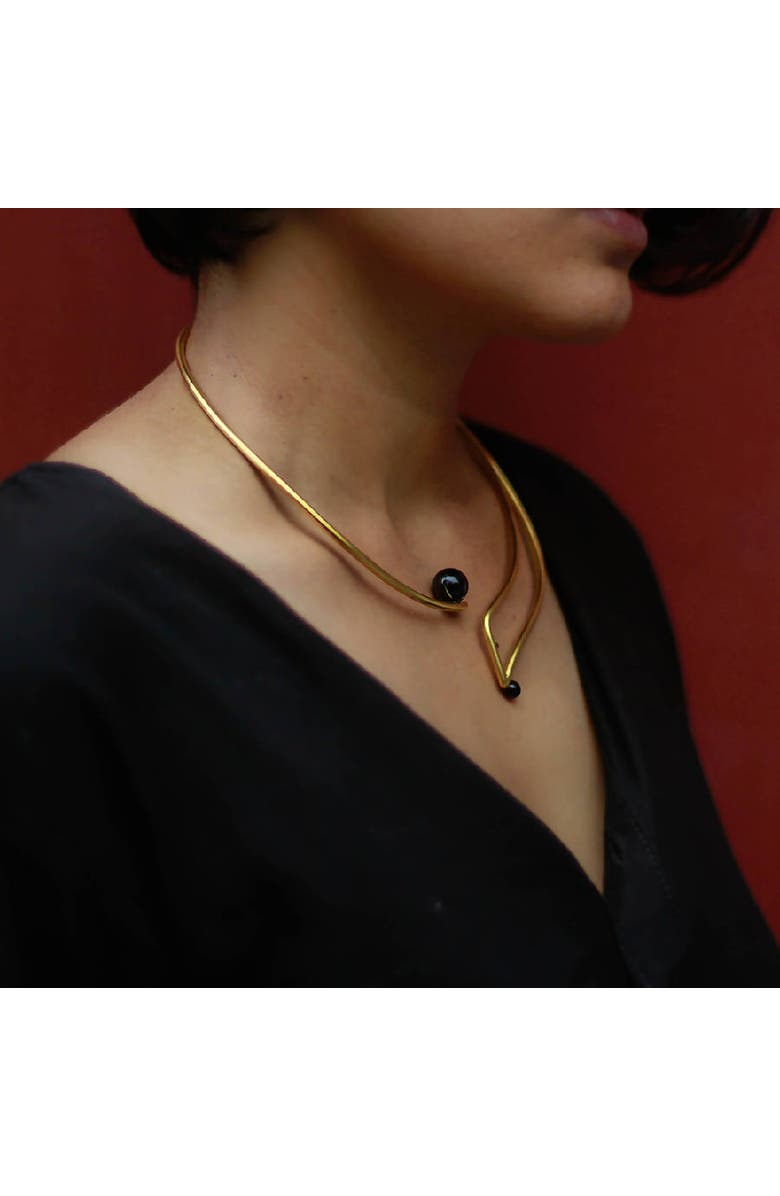 Dotto Objects Swara Necklace, Alternate, color, 