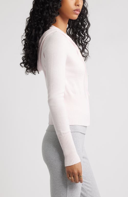 Bp. Fitted Cotton Blend Hoodie In Pink