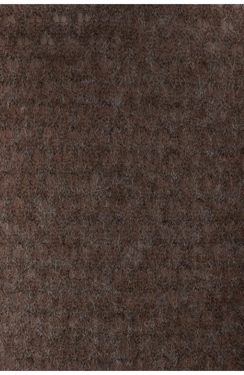 SSKEIN Lacey Pointelle Pullover, Alternate, color, Cedar