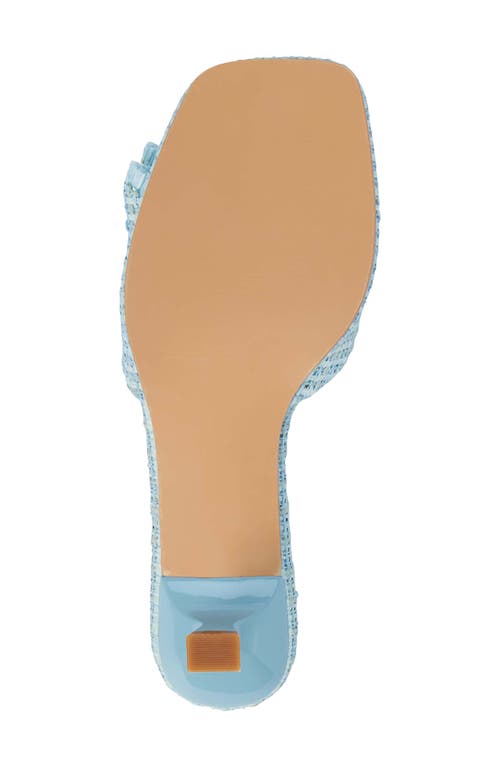 Beach By Matisse Penelope Kitten Heel Slide Sandal In Powder Blue