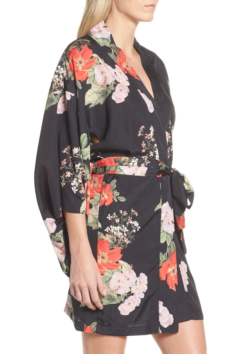 Maison du Soir Tokyo Short Robe, Alternate, color, 