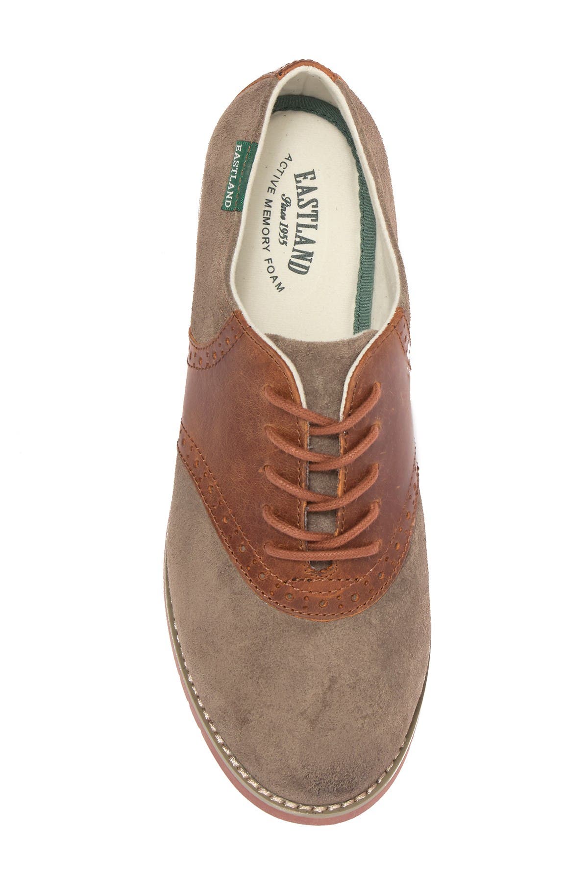 Eastland Sadie Saddle Oxford, Alternate, color, Olive