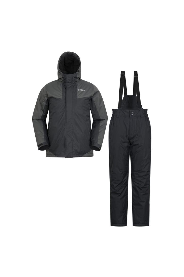 Ski Jacket & Trousers, Main, color, Black
