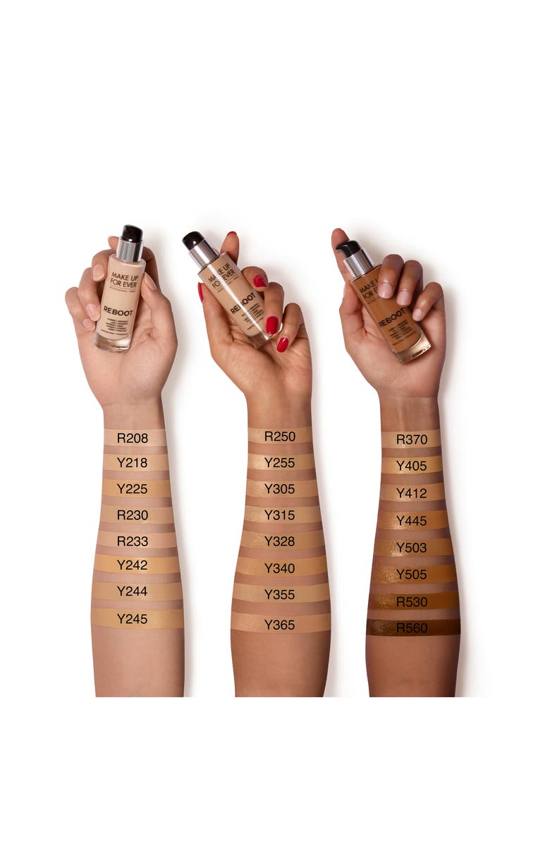 Make Up For Ever MUFE Reboot Active Care Revitalizing Foundation, Alternate, color, Y503 - Toffee