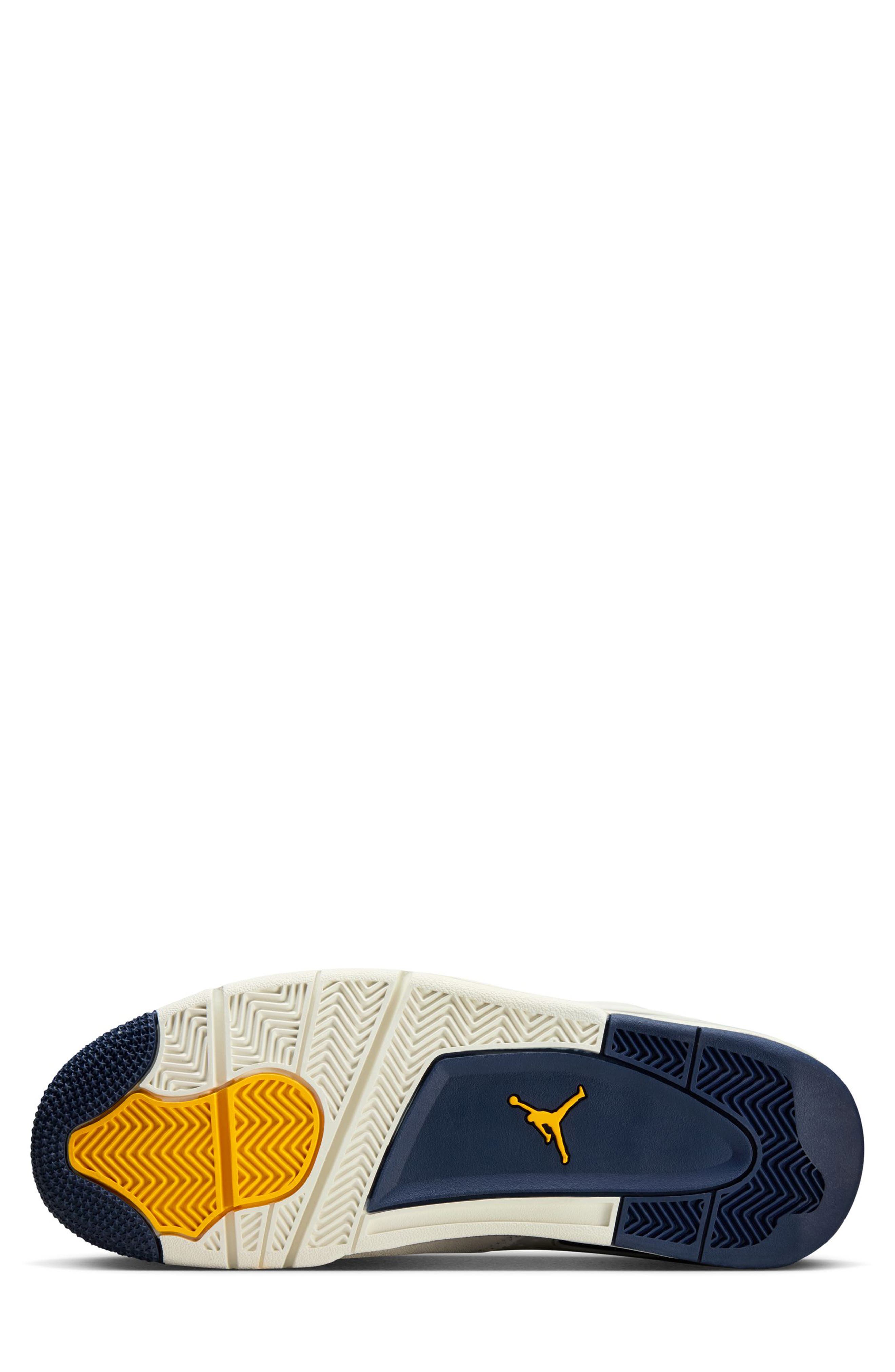 Jordan Air Jordan 4 RM Sneaker, Alternate, color, Sail/ Midnight Navy