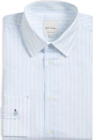 Paul Smith Regular Fit Stripe Button Front Shirt