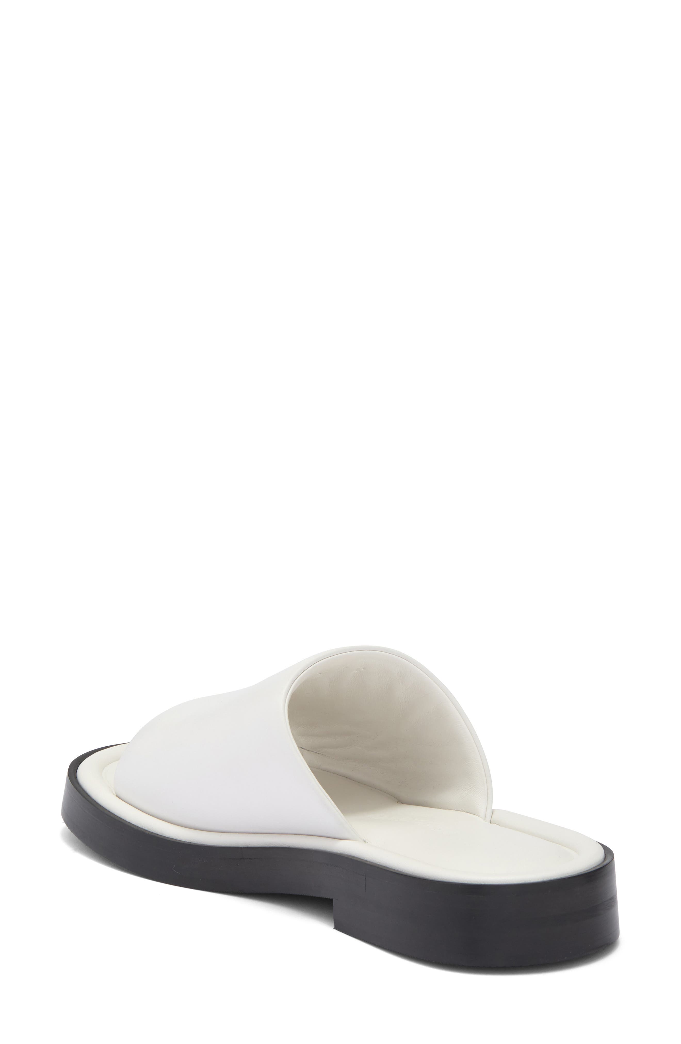 FERRAGAMO Leather Slide Sandal, Alternate, color, 