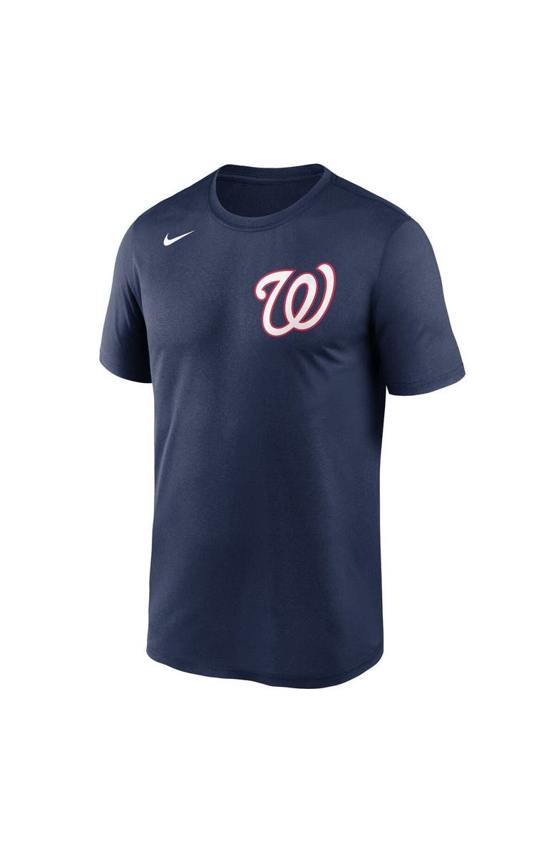 Nike Men's Nike Navy Washington Nationals New Legend Wordmark T-Shirt, Alternate, color, 