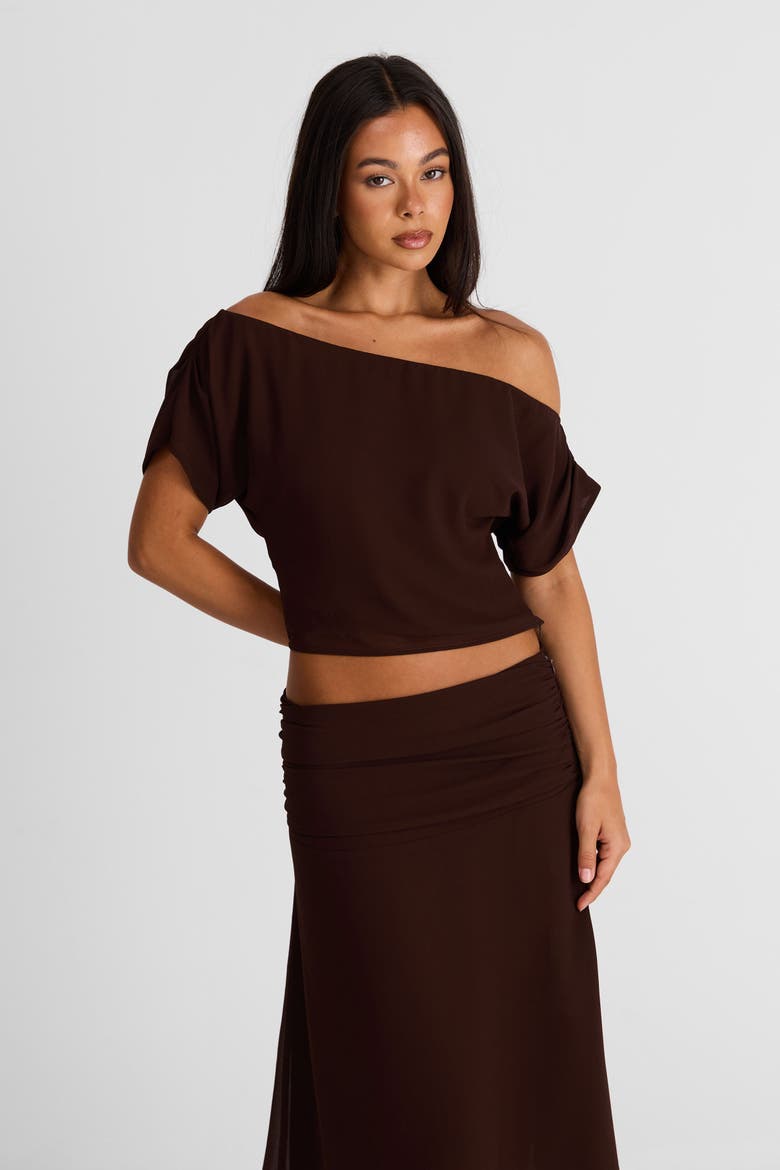 Margot Top, Alternate, color, Chocolate