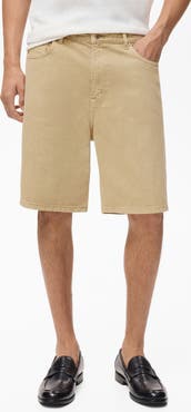 MANGO Relaxed Fit Denim Bermuda Shorts