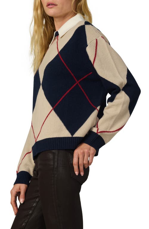 Joe's Jeans The Jude Collared Sweater In Multi
