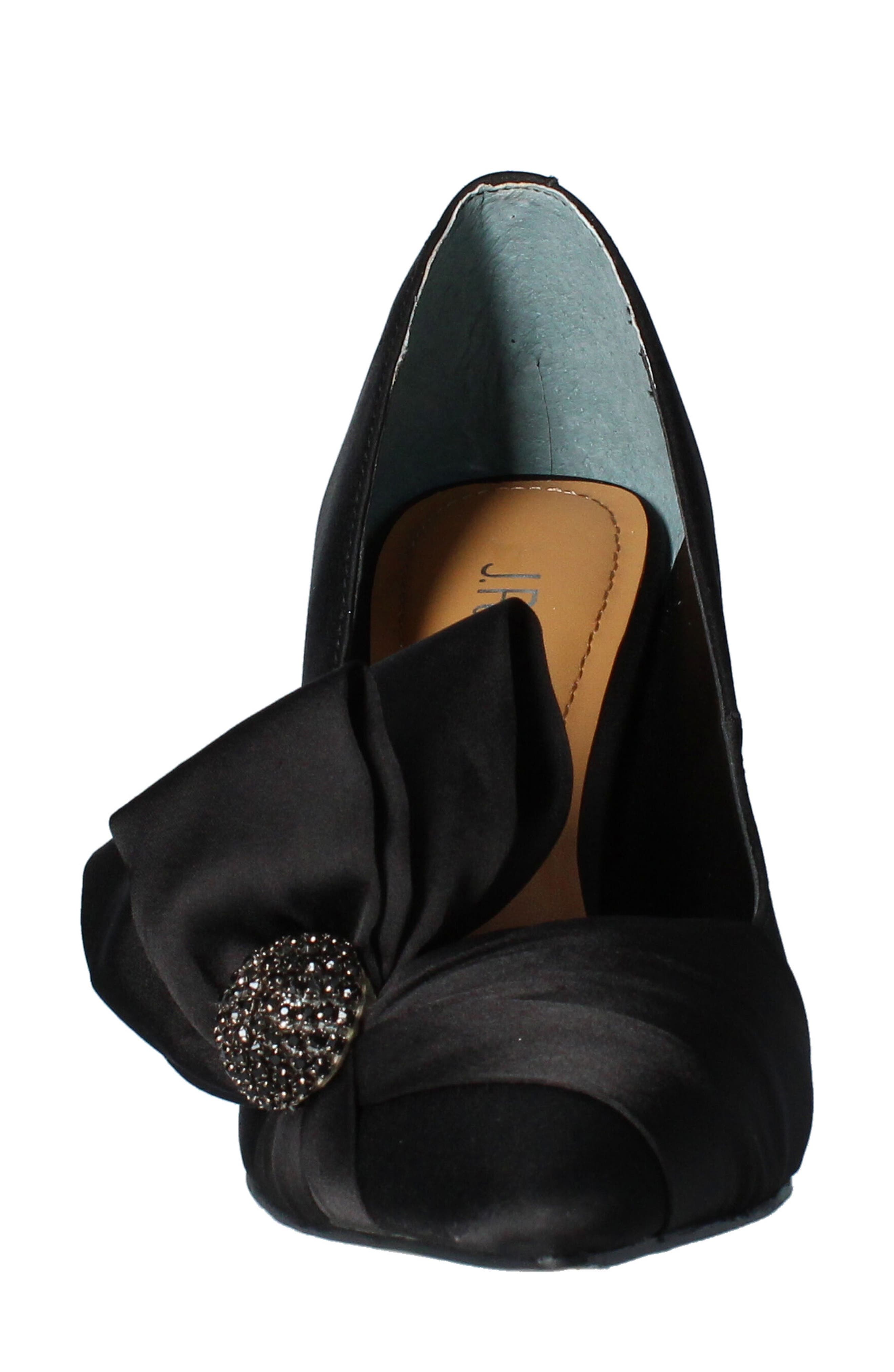 J. Reneé Hirisha Pointed Toe Pump, Alternate, color, Black