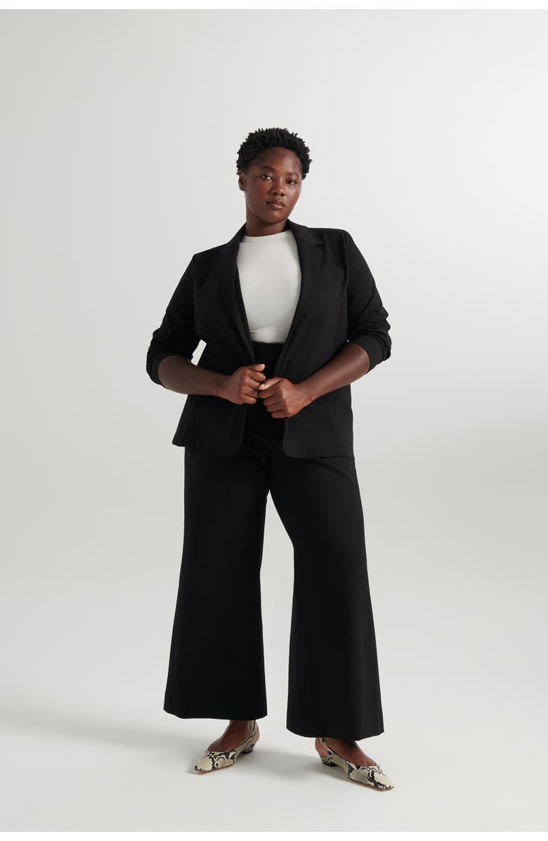 Pari Passu Ponte Debi Blazer - Espresso, Alternate, color, 