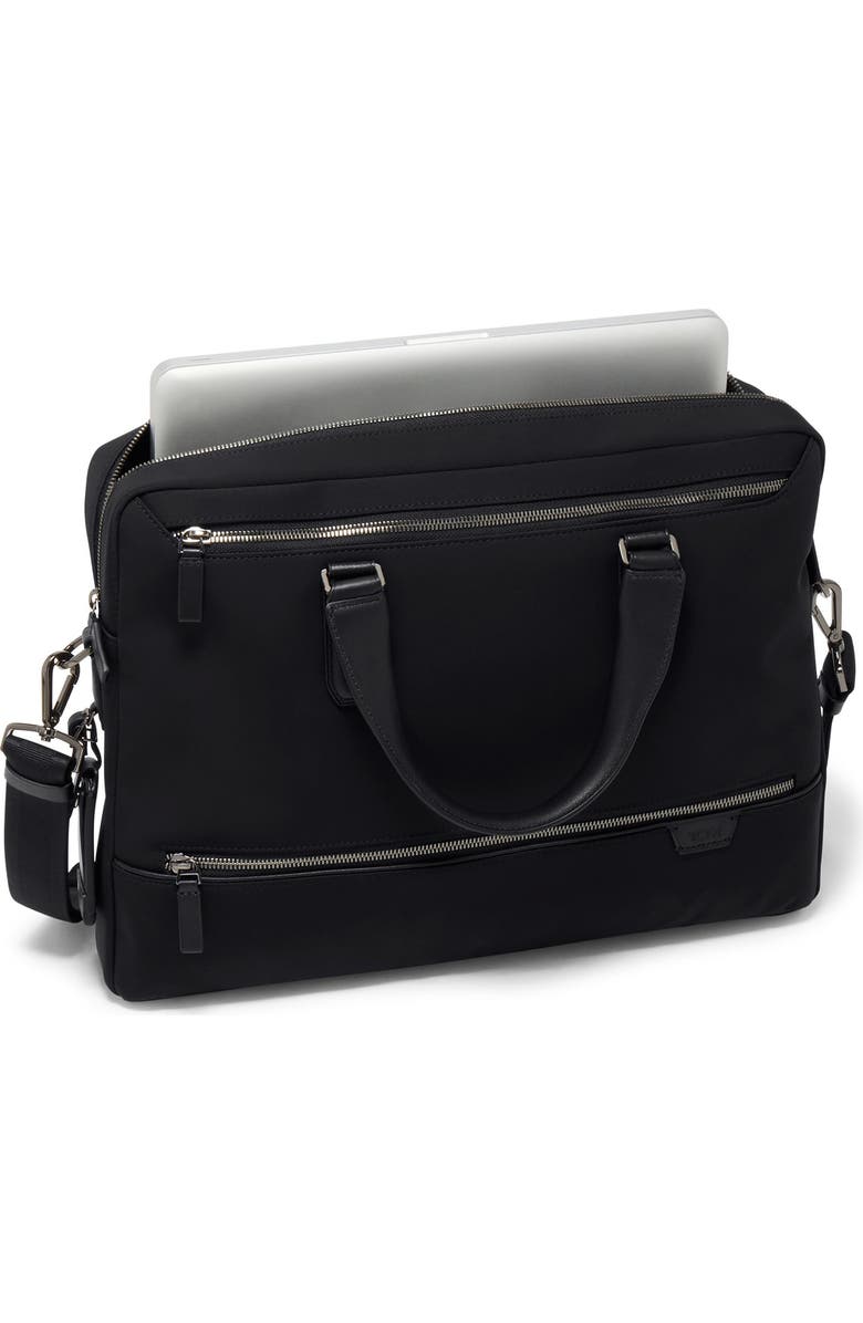 TUMI Harrison Avondale Top Zip Briefcase, Alternate, color, Black
