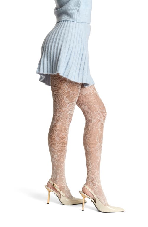 Shop Naked Wardrobe Rib Sweater Flare Miniskirt In Chambray
