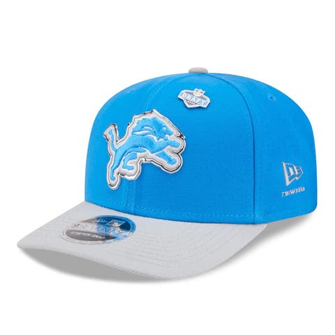 Men's New Era  Blue/Silver Detroit Lions 2026 NFL Draft 9SEVENTY Adjustable Hat