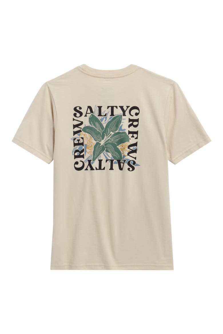 Kids' Petal Graphic T-Shirt, Alternate, color, BONE