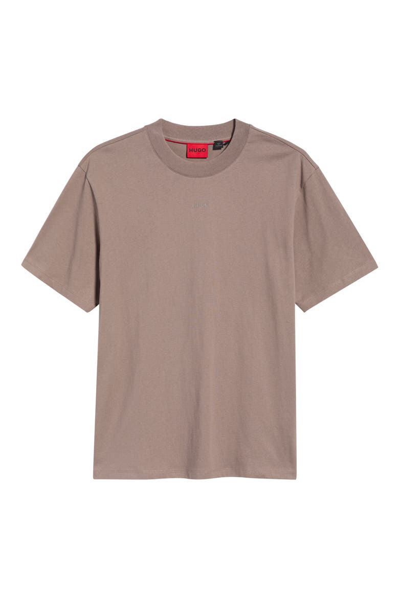Dapolino Cotton Crewneck T-Shirt, Main, color, RUST/ COPPER
