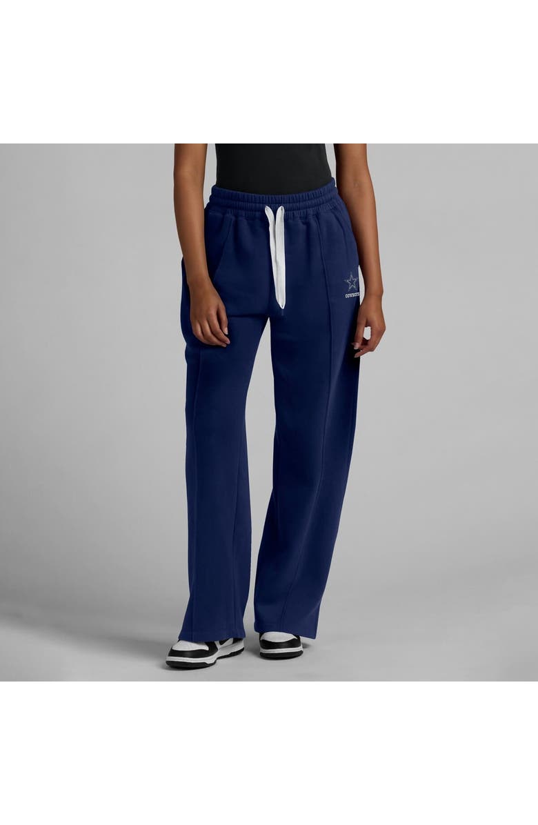 FANATICS Women's Fanatics Navy Dallas Cowboys Elements Fleece Sweatpants, Alternate, color, 