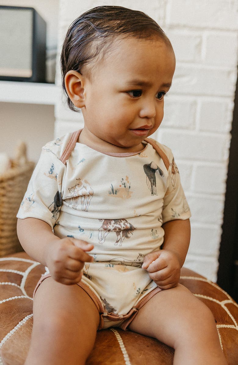 Copper Pearl Montana Short Sleeve Bodysuit, Alternate, color,