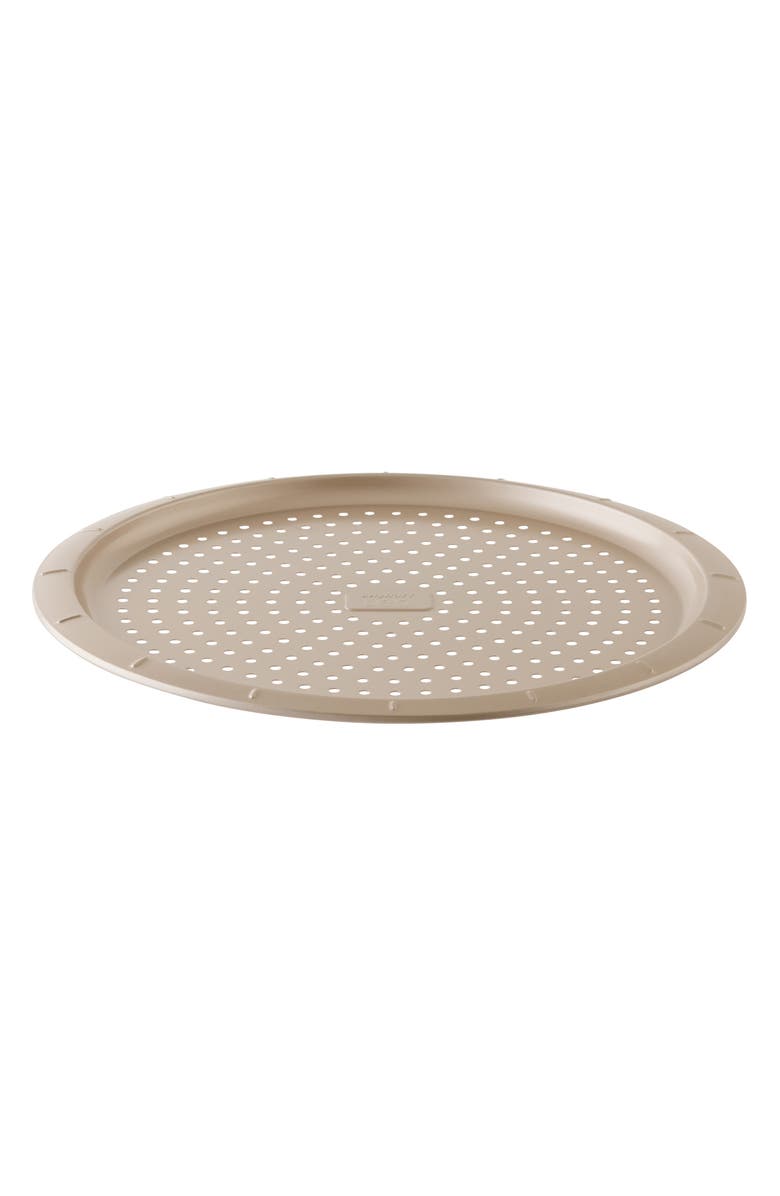 BergHOFF Leo Balance Perforated Pizza Pan, Main, color, Golden