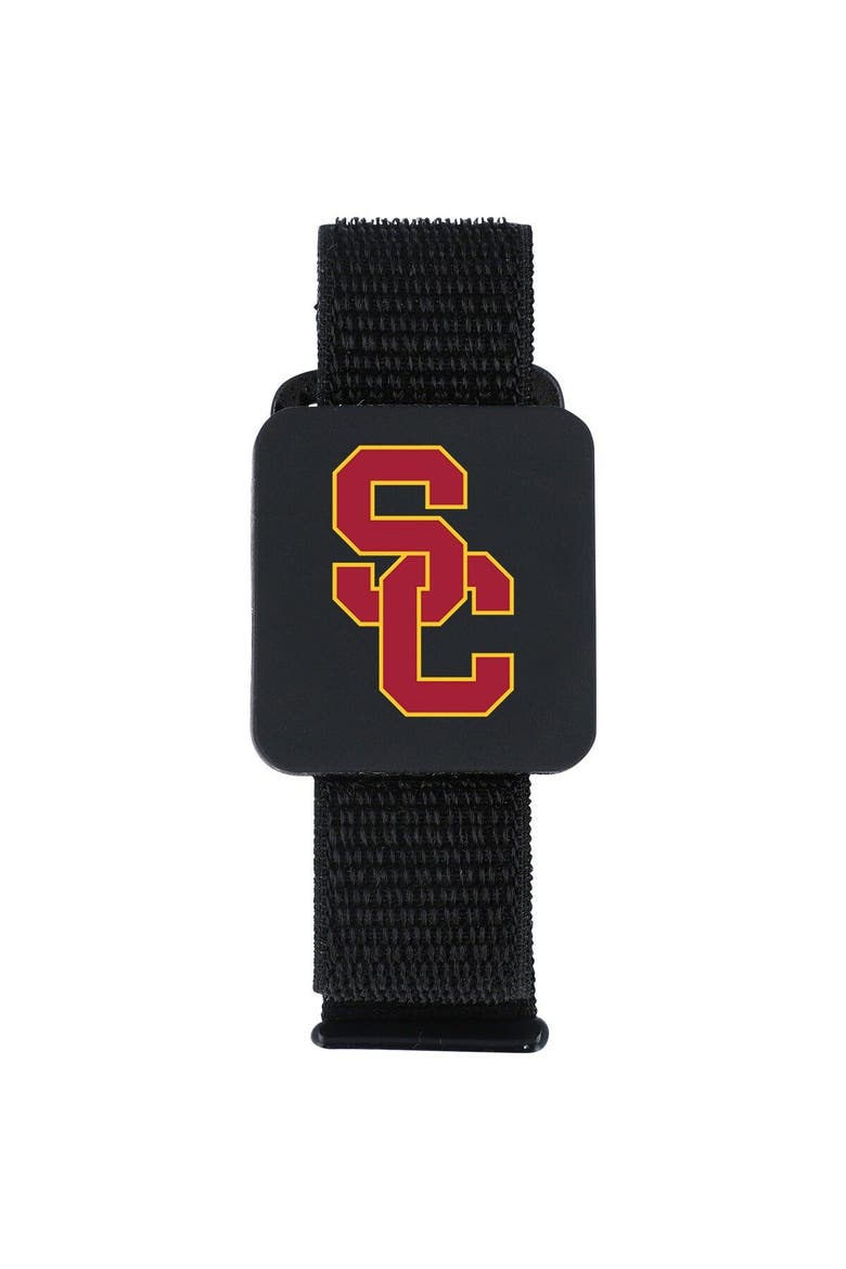 USC Trojans Magnetic Range Finder Strap, Main, color, Black