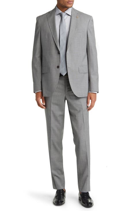 Karl Slim Fit Soft Constructed Wool Suit