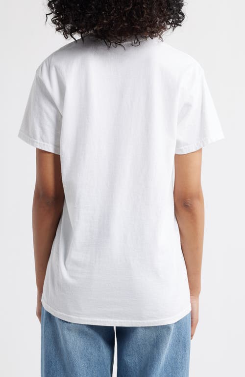 Junk Food Peanuts® Snoopy New York Cotton Graphic T-shirt In White