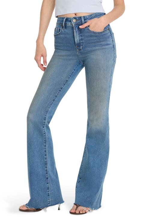 Soft-Tech Good Legs Flare Jeans (Indigo 1211) (Regular & Plus)