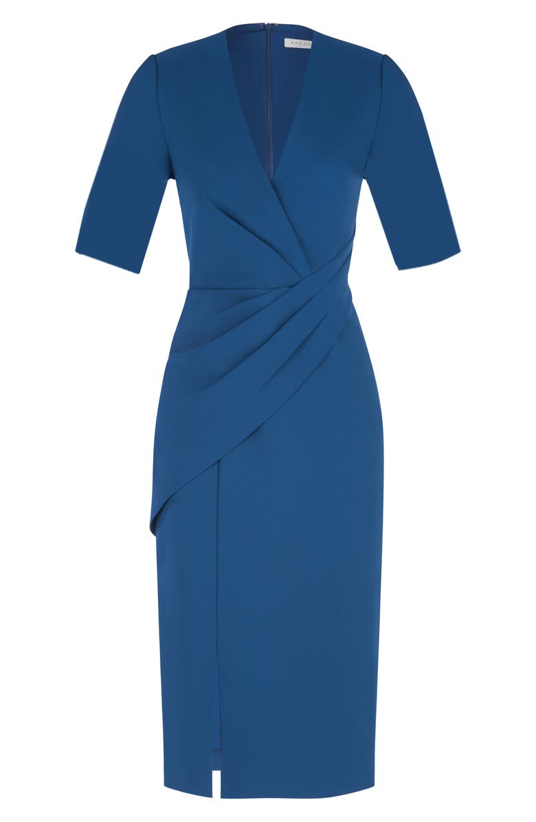Kay Unger Delani Midi Sheath Dress, Alternate, color,