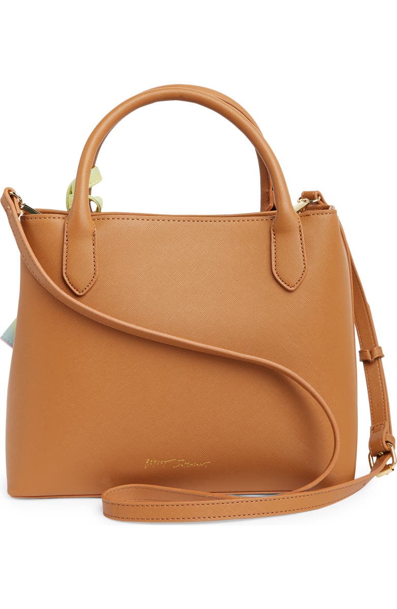 Betsey Johnson Structured Triple Compartment Tote, Alternate, color,