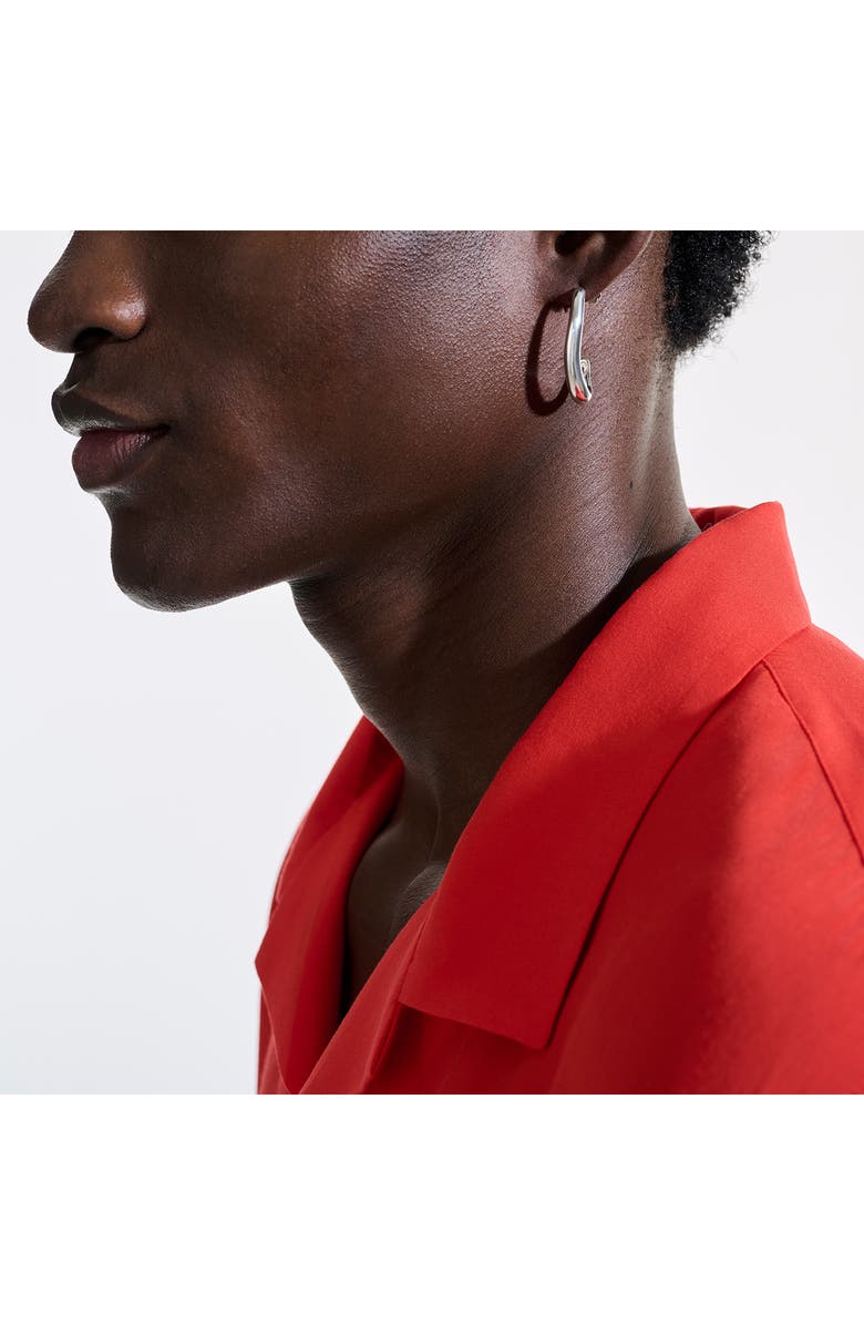 John Hardy Medium Surf J Hoop Earrings, Alternate, color, 